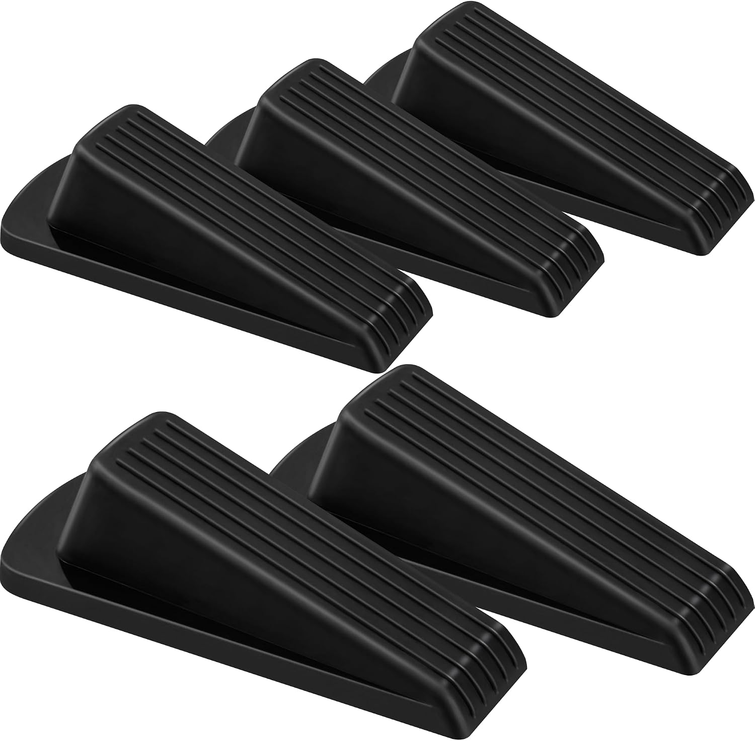 Rubber Door Stops, 5 Pack