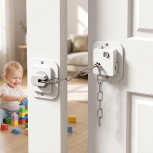 Child Proof Door Lock Adjustable Latch
