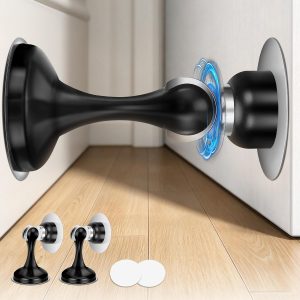 Magnetic Door Stoppers 2 Pack Stainless Steel