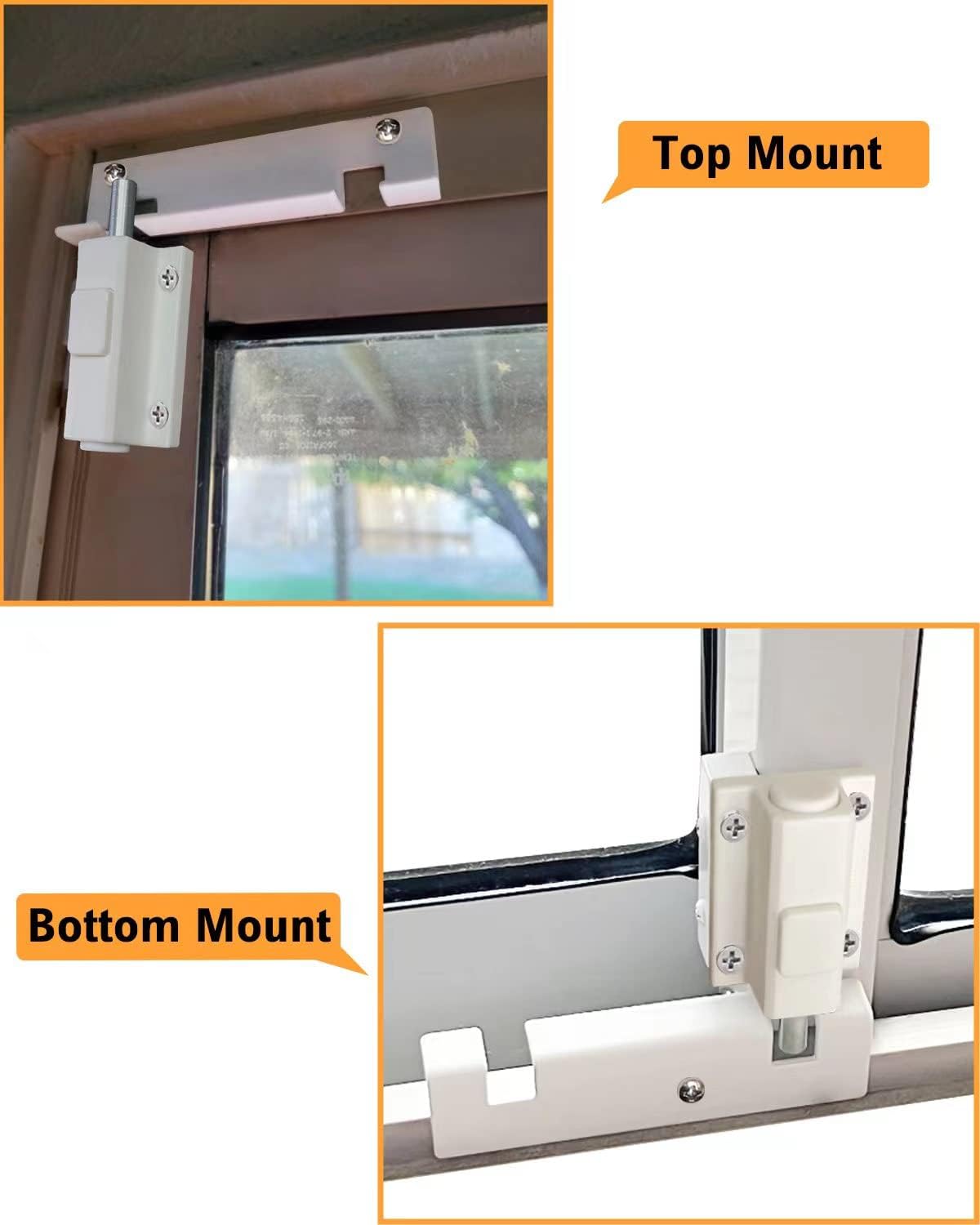 Sliding Glass Door Lock 2.5 Inch - Image 2
