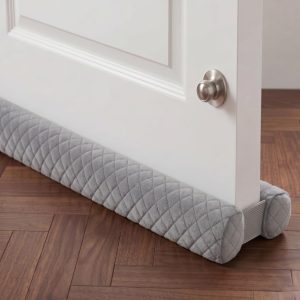 Velvet Under Door Draft Stopper