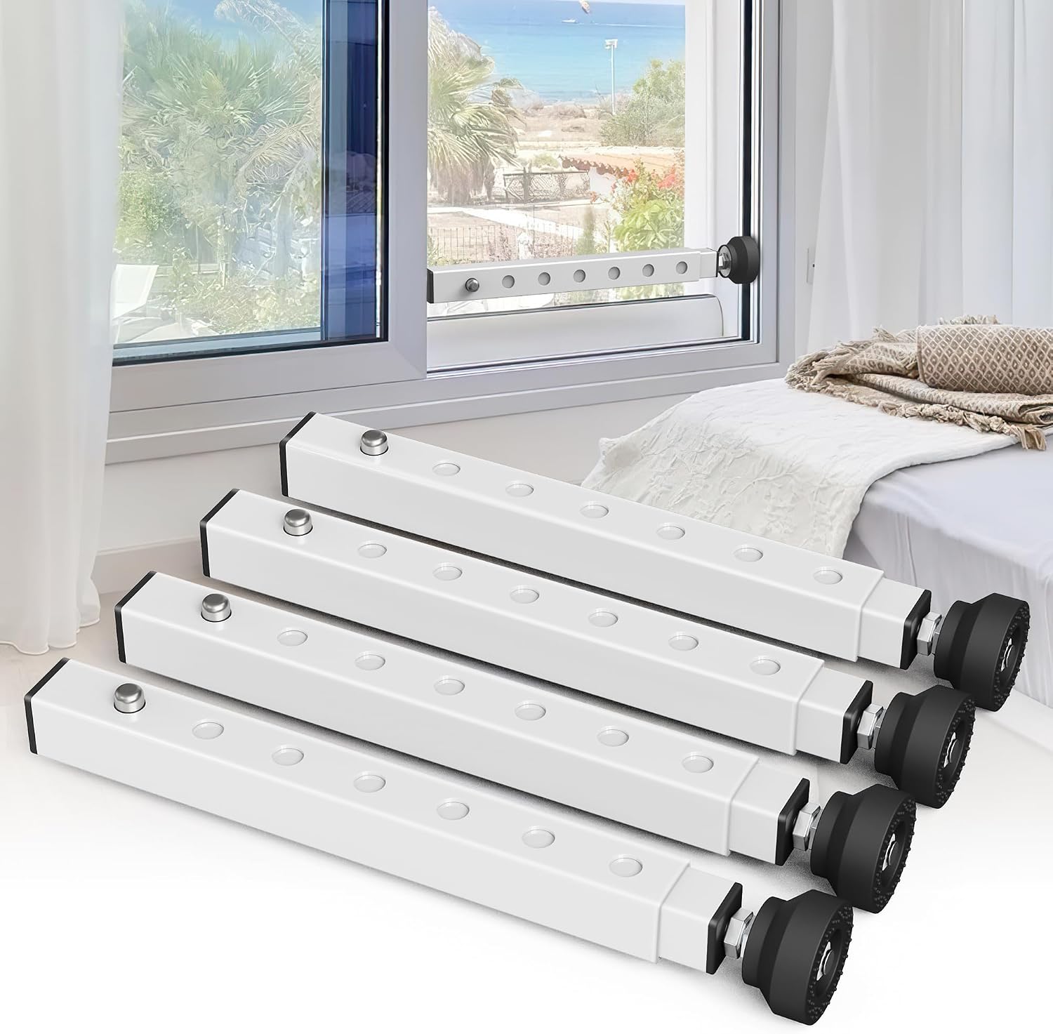 Adjustable Sliding Window Security Bar
