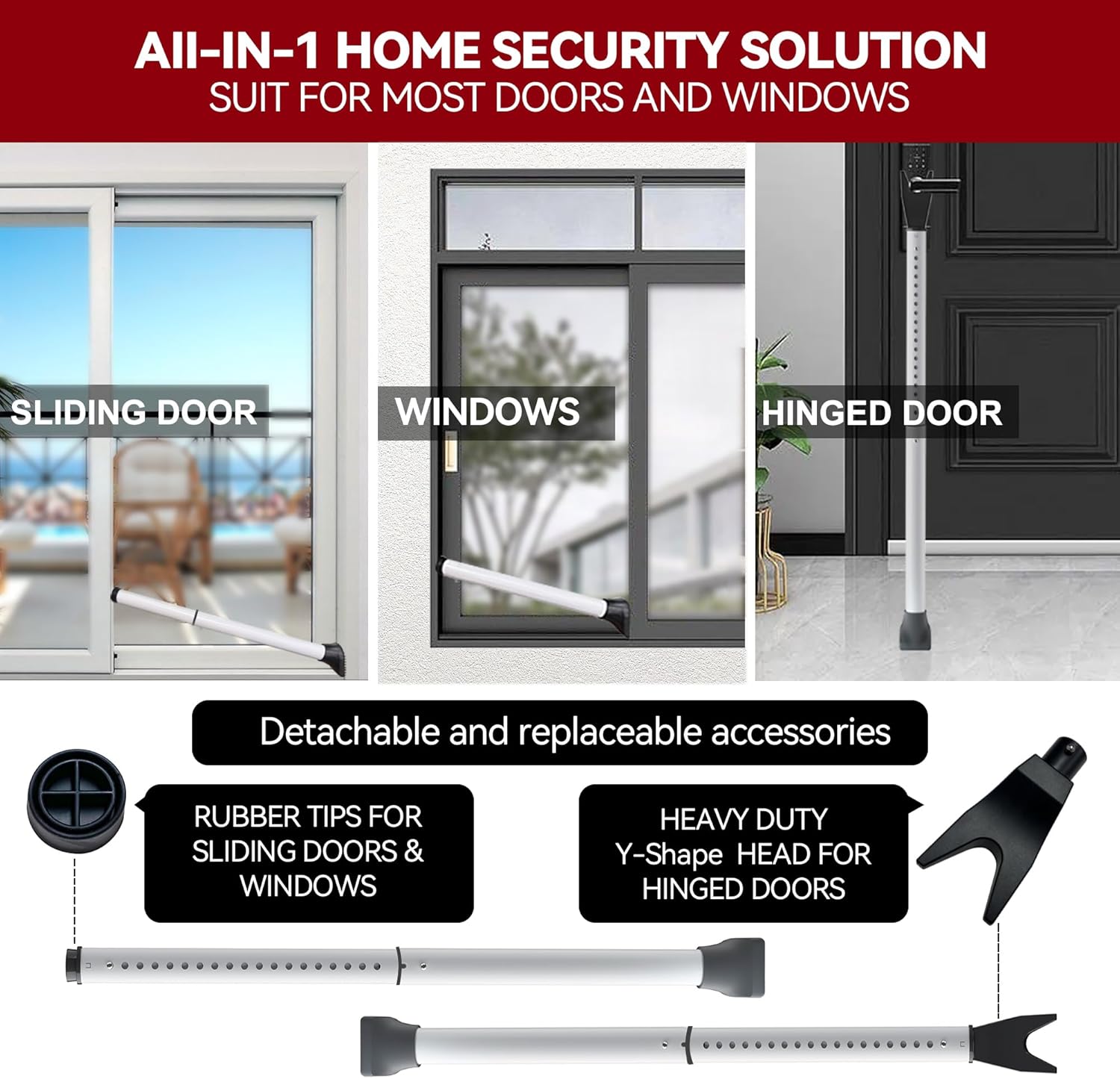 Door Security Bar 20-50 in - Image 2