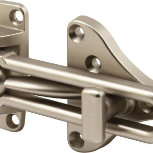 Swing Bar Door Guard, Satin Nickel