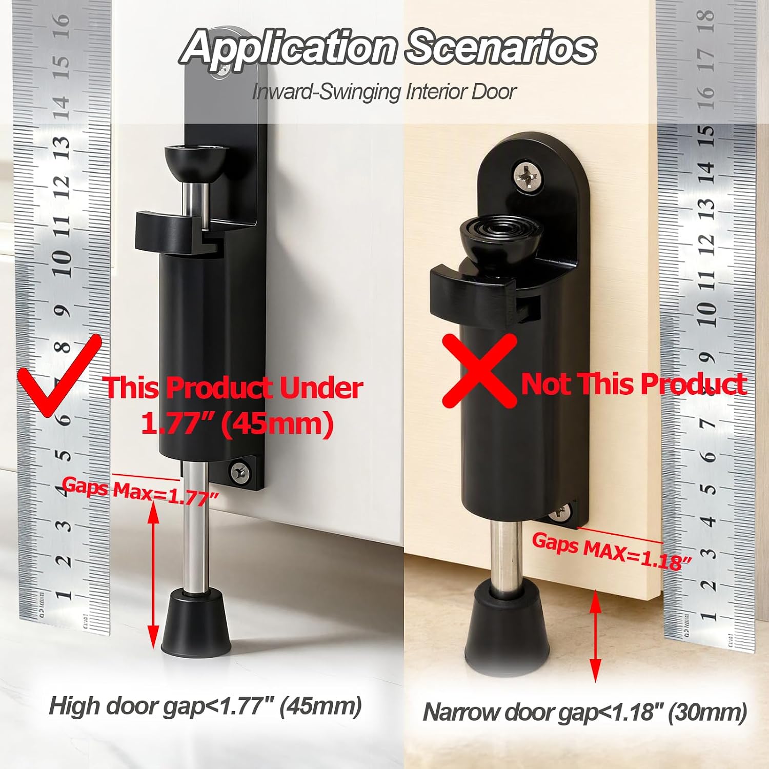 Foot-Operated Kickdown Door Stopper - Image 2