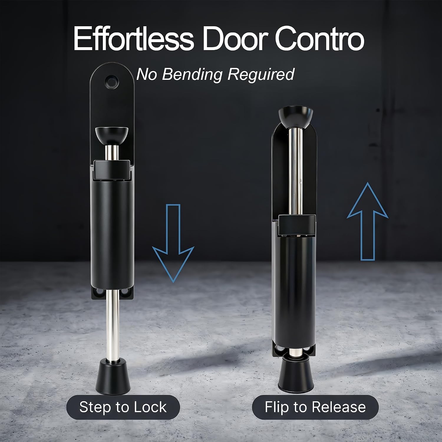 Foot-Operated Kickdown Door Stopper - Image 3